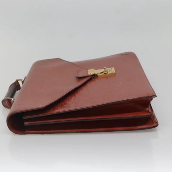 LOUIS VUITTON Epi Serviette Conseiller Briefcase Brown M54423 - Picture 4 of 12